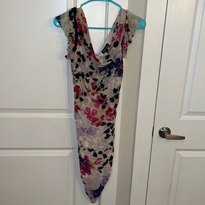 Bebe floral dress size xs